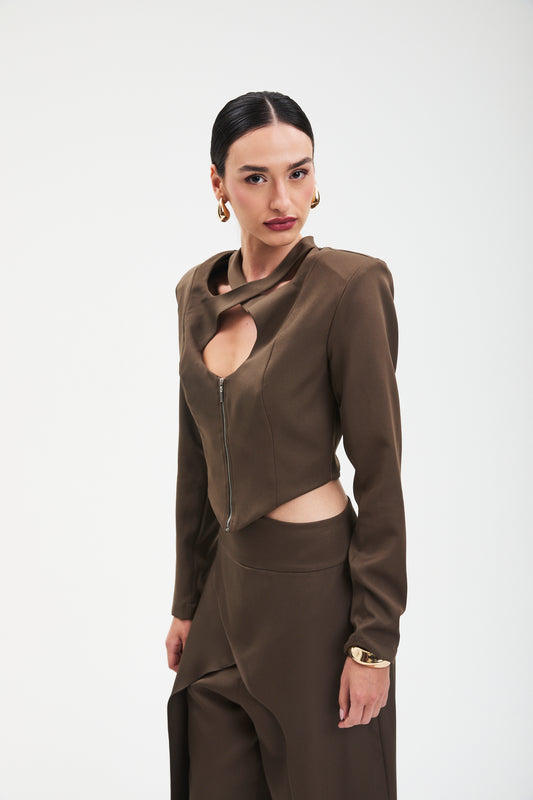 Cropped Alfaiataria